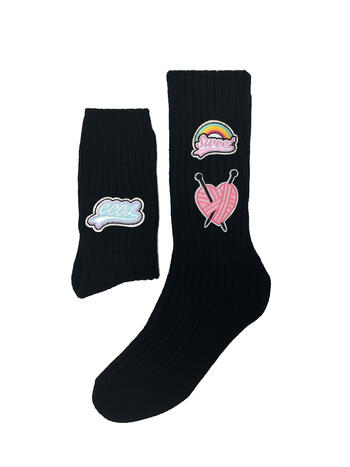 calzino-in-cashmere-patch-nero-935